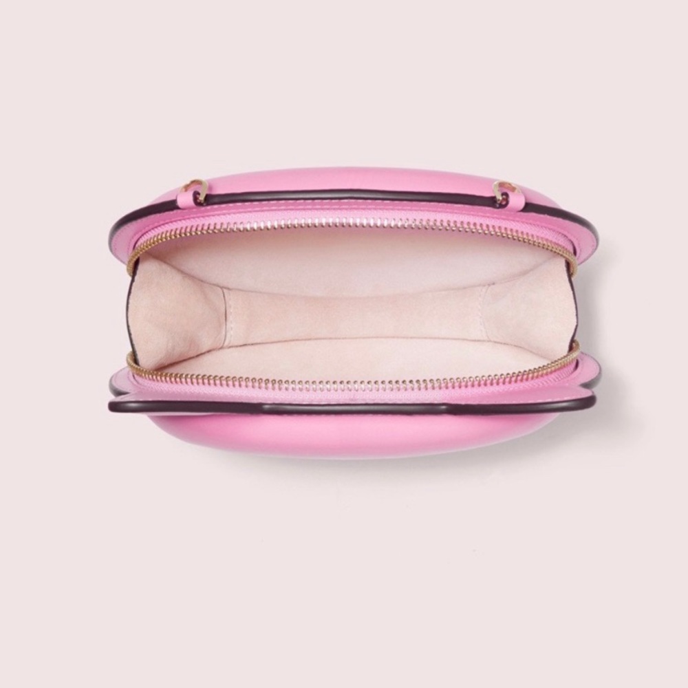 New Kate Spade Pink Meow Cat Crossbody Purse Bag - Picture 8 of 8